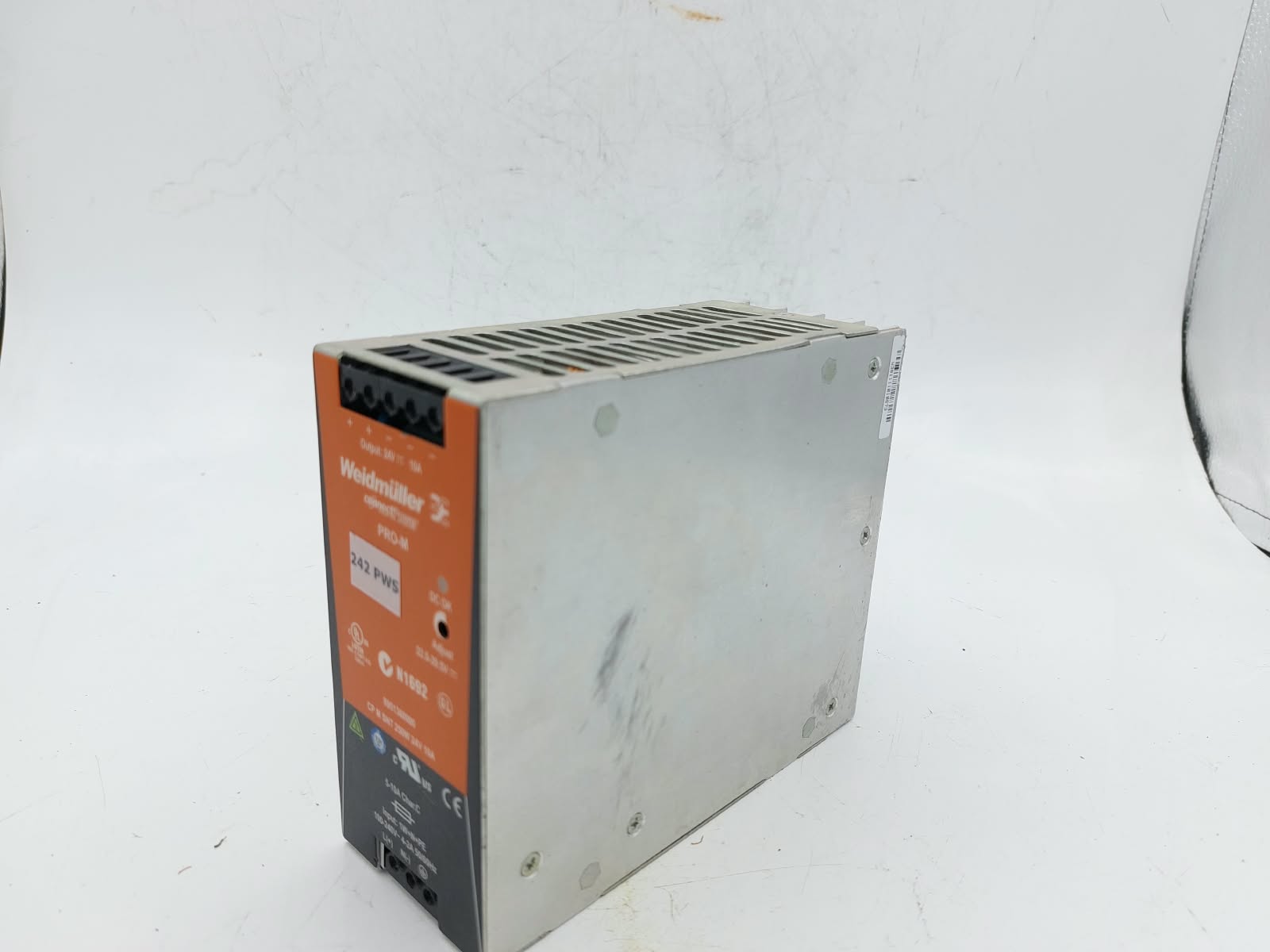 Weidmuller 8951360000 PRO-M CP M SNT 250W 24V 10A Power Supply Used - Image 2